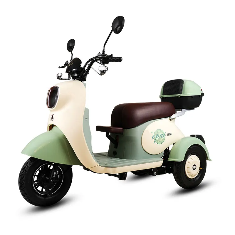 Adult Cargo Motorcycle Adults Tricycle Bike 3 Wheel Electric Scooter