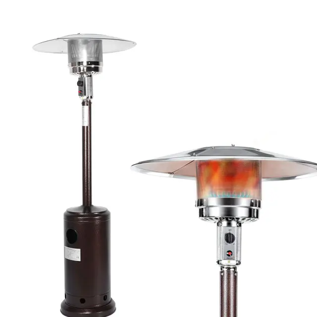 Factory wholesale Outdoor garden umbrella shape gas patio heater