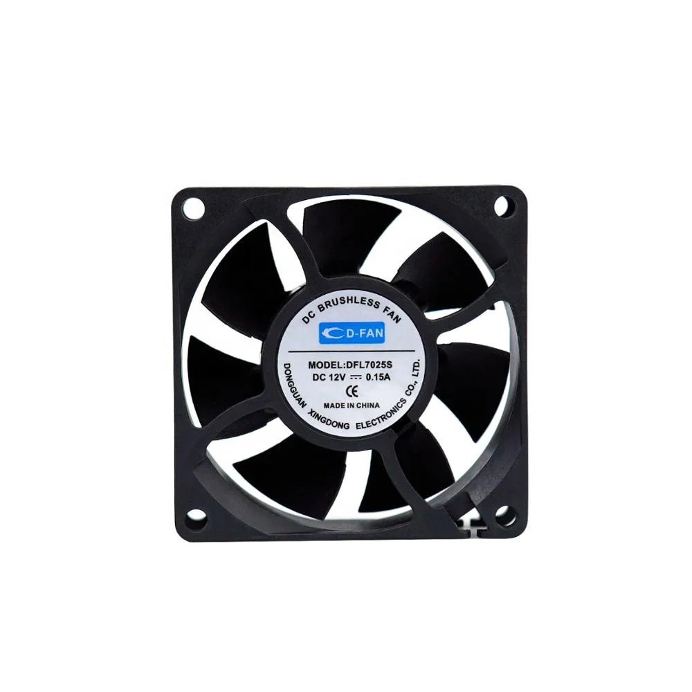 ventilador cooler 70x70x25 70mm 5v 12v 24v dc cooling fan 70mm