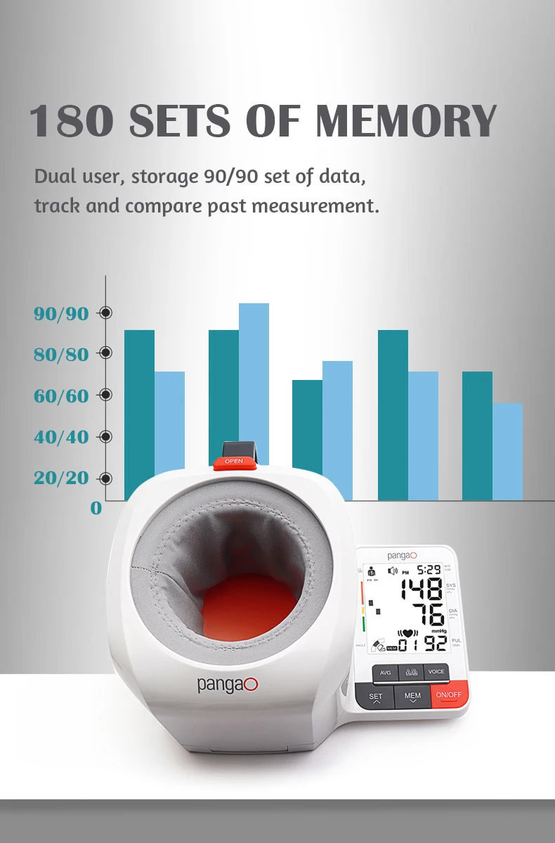 Health Care Products Tensiometre Automatic BT Hospital Blood Pressure Monitor Device
