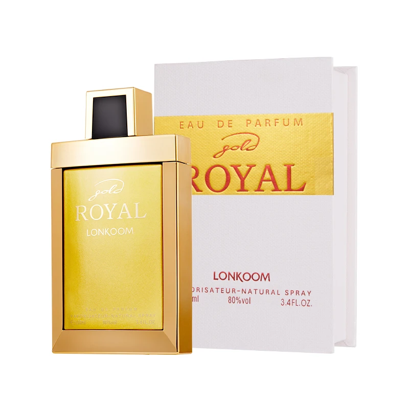 Attractive Gold perfume Bottle Eternal Royal Delicate Perfume for women 100ml eau de parfum spray lasting floral fragrance