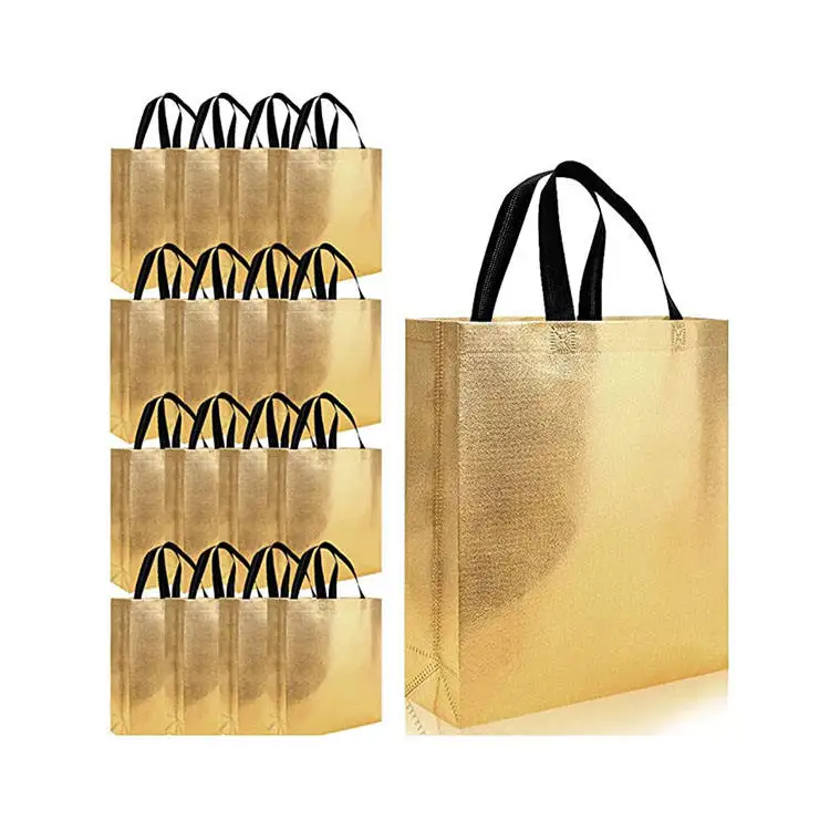 Оптовая продажа Экологически чистая Нетканая сумка для покупок с индивидуальным принтом