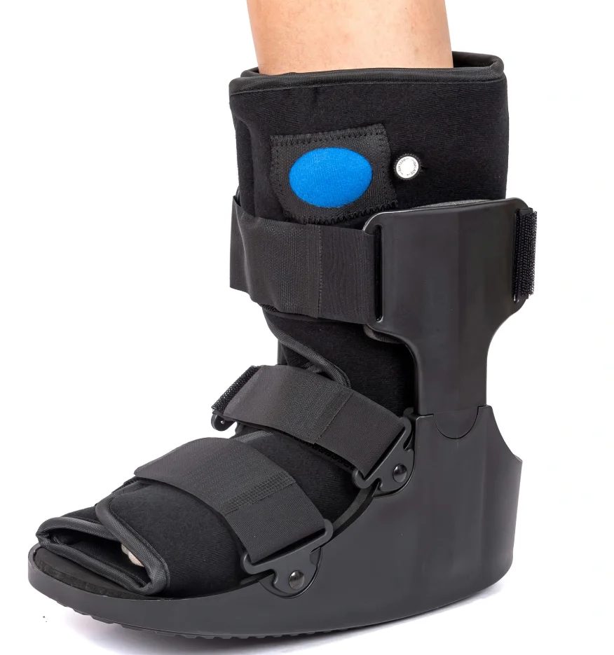 Medical Rom Ankle Walker Boot for Ankle Fracture Fixation Orthopedic air Walker Boot