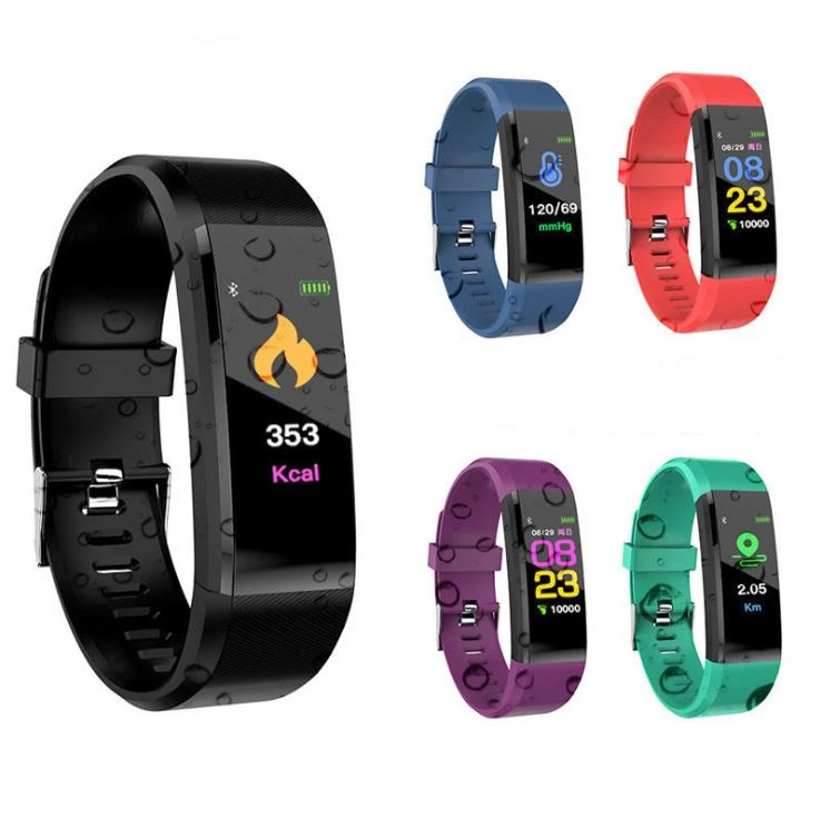 
ID115 Plus Fitness Watch smart Bracelet Heart Rate Monitor Waterproof Smart Wristband For IOS Android VS Fitbit 