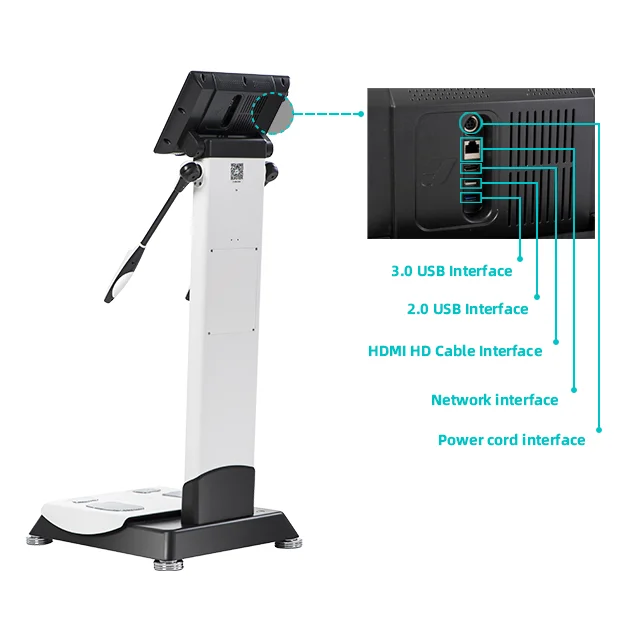 X-ONE PRO 3d body scanner for measurements health monitoring body fat analyser 3d NLS health analyser bio-impedance machine