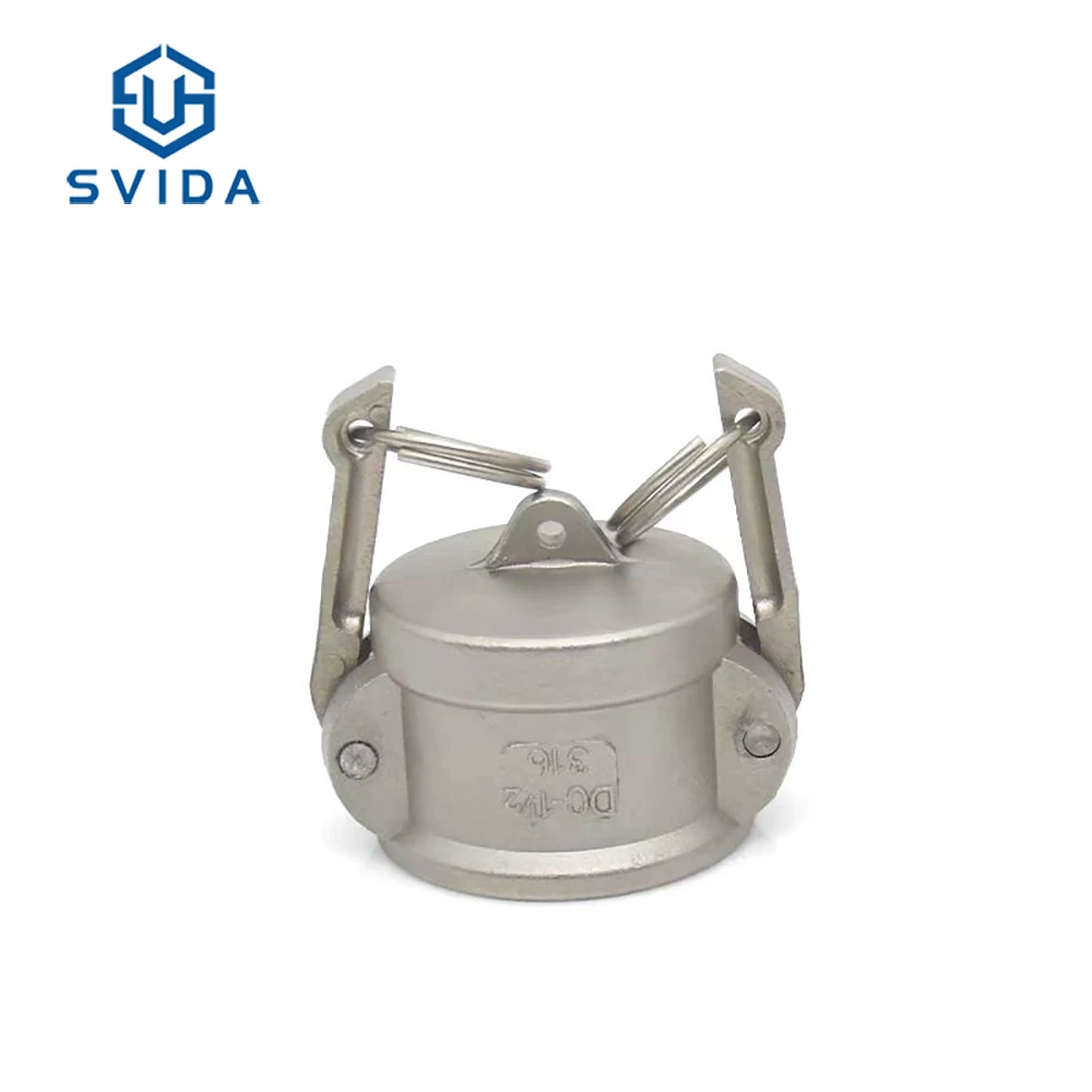 Stainless Steel Global Cam and Groove Hose Fitting DC Type Camlock Gasket Dust Cap