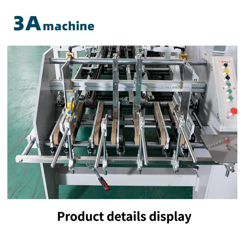 1300^JGKW Cardboard/Corrugated Box Dual-use Lock Bottom Gluing Machines Folding Gluing Machine Gluing Machine Box
