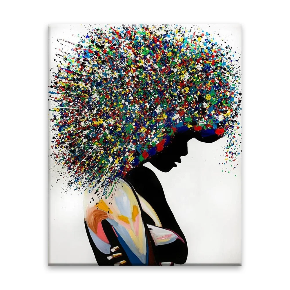 Hot Sale Colorful Painting On Canvas Wall Art Room Decoration Picture