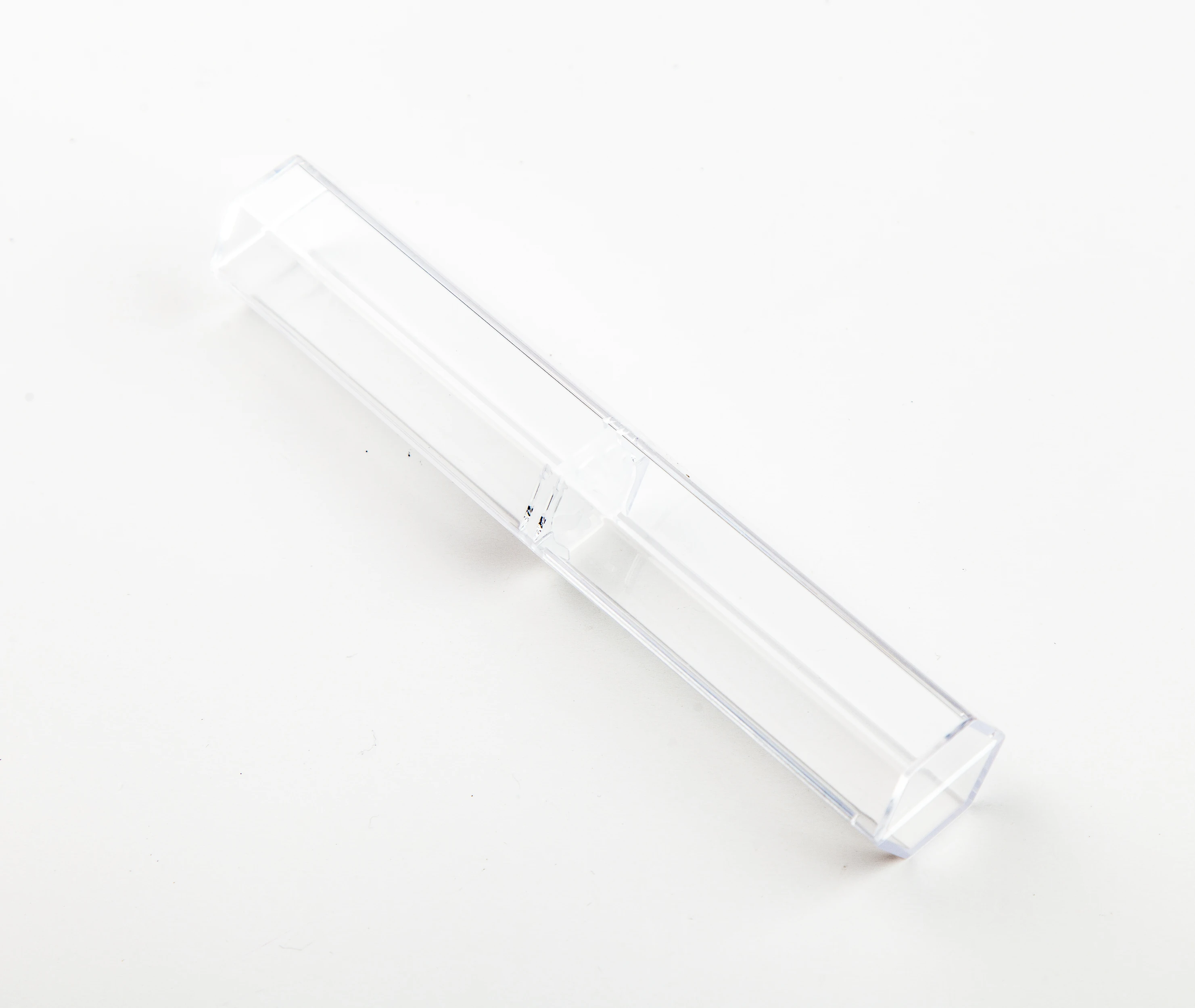 Bling Bling Cute Packing Plastic Transparent Ball Pen Case