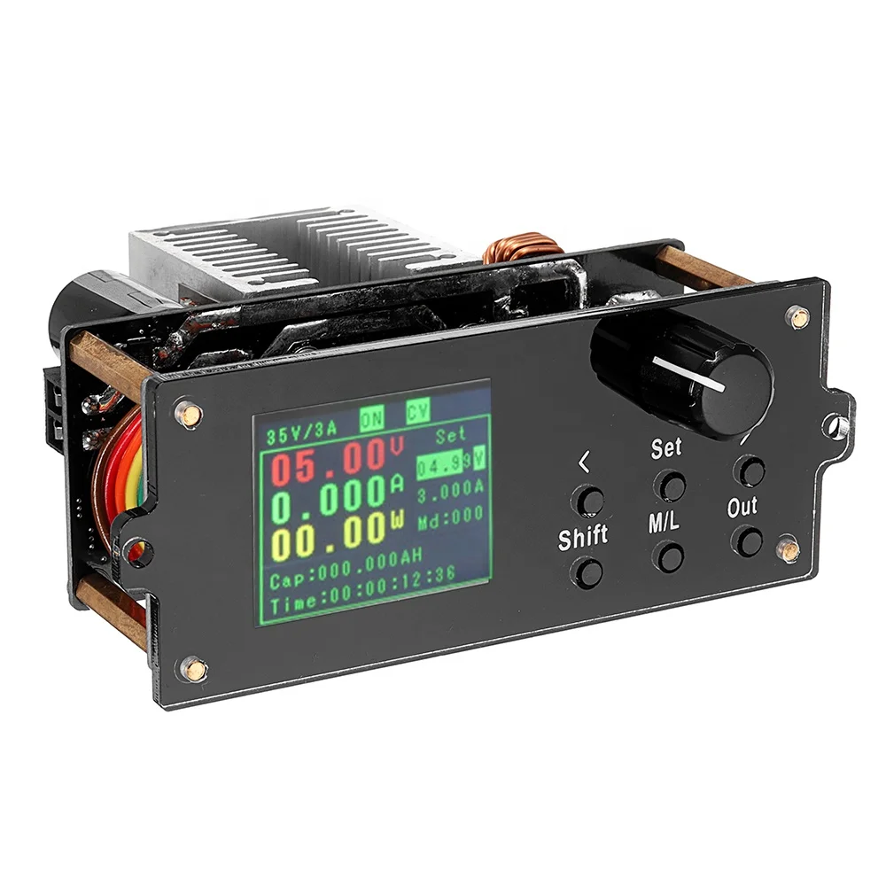 Taidacent DPX3203 DPX3203S DPX6005 DPX6005S DPX6012 DPX6012S Buck Converter Step Down Power Supply Module DC Volt Ampere Meter