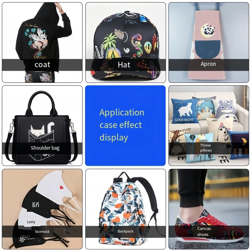 Home Industry Dtf Printer White Ink Stamping Machine A1 Insole Long Sleeve Shirt Digital Printing Logo Ironing Printer