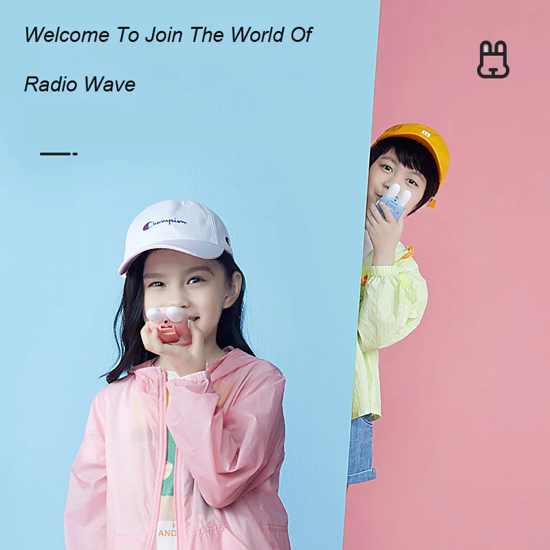 Popular Fancy Educational Toy Radio Wave Wireless Interphone Walkie Talkie Kids Pairs
