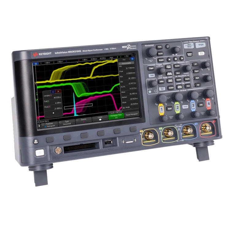 DSOX3054G: 500 MHz, 4 analog channels Electronic testing and measuring instruments  oscilloscope