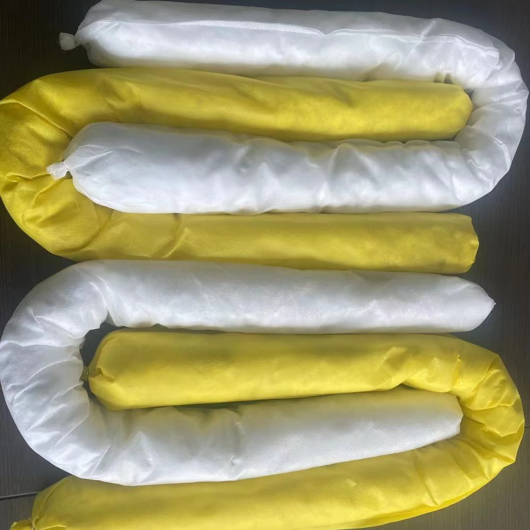 
100% PP oil absorbent socks chemical absorption sock 