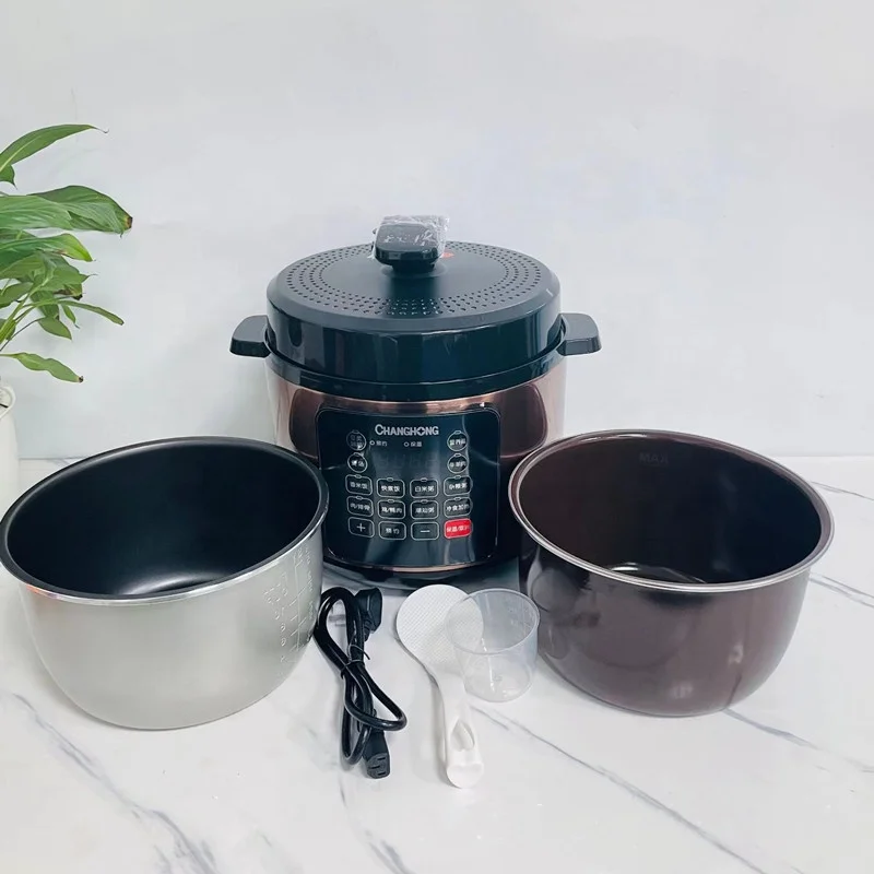 hot selling multi-purpose 5L /6L touch screen Electric pressure cooker slow cooker