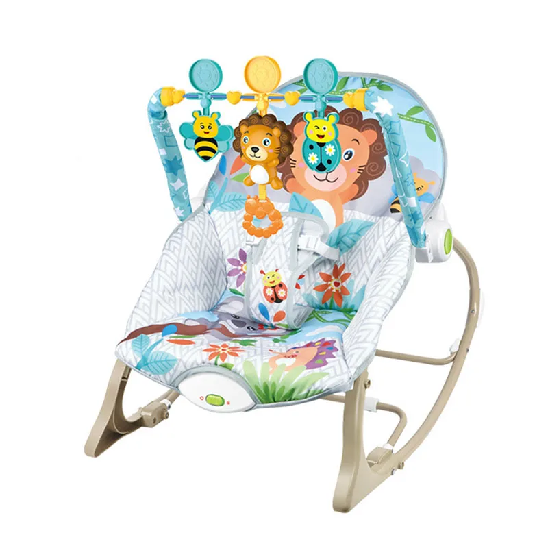 New 2 in 1swing chair toddler care electric vibration baby bouncer baby swing electric bouncer portable rocking bed