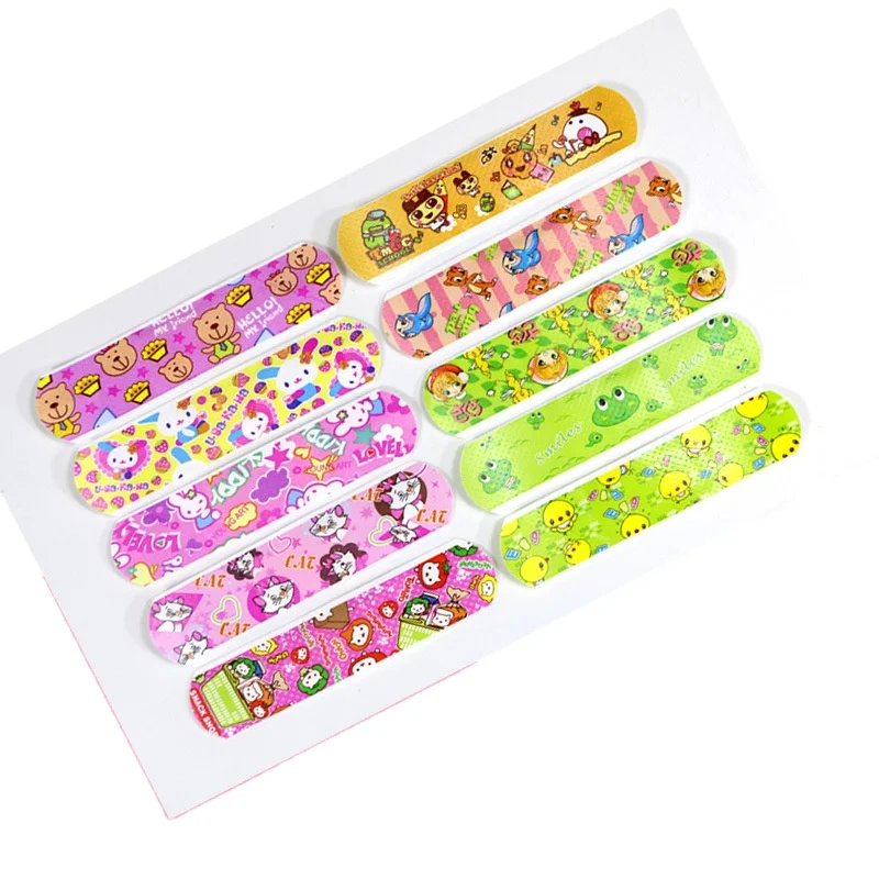 Low Price Cute Band aids PE Medical Custom Logo Printed Band Aid
