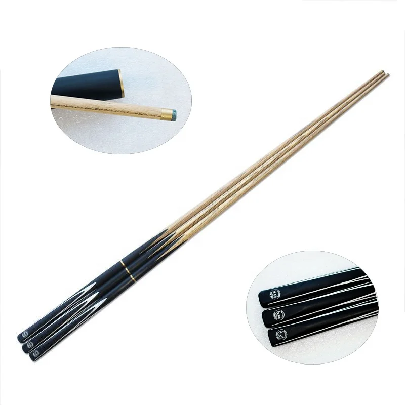 Factory Wholesale Price Snooker Billiard Cue 3/4 Cue Stick Tip 9/10 mm Snooker cue 57 Inch Length with Extension