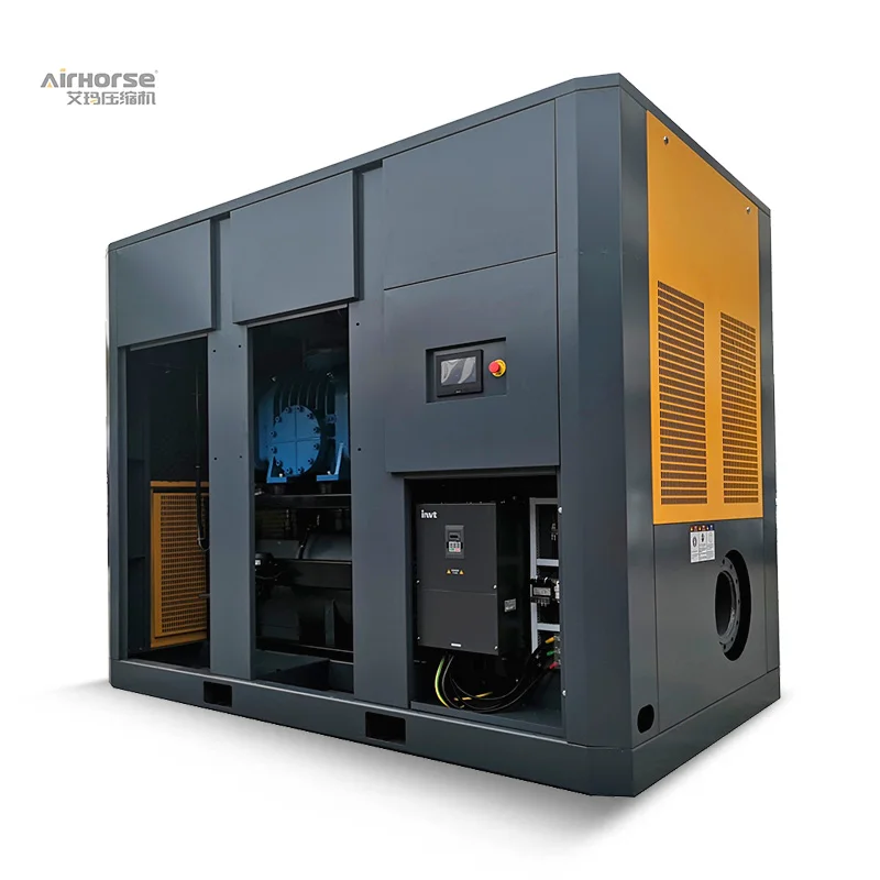 Energy Saving  Screw Blower Oil Free 04bar 06bar Screw Air Blower Low Pressure