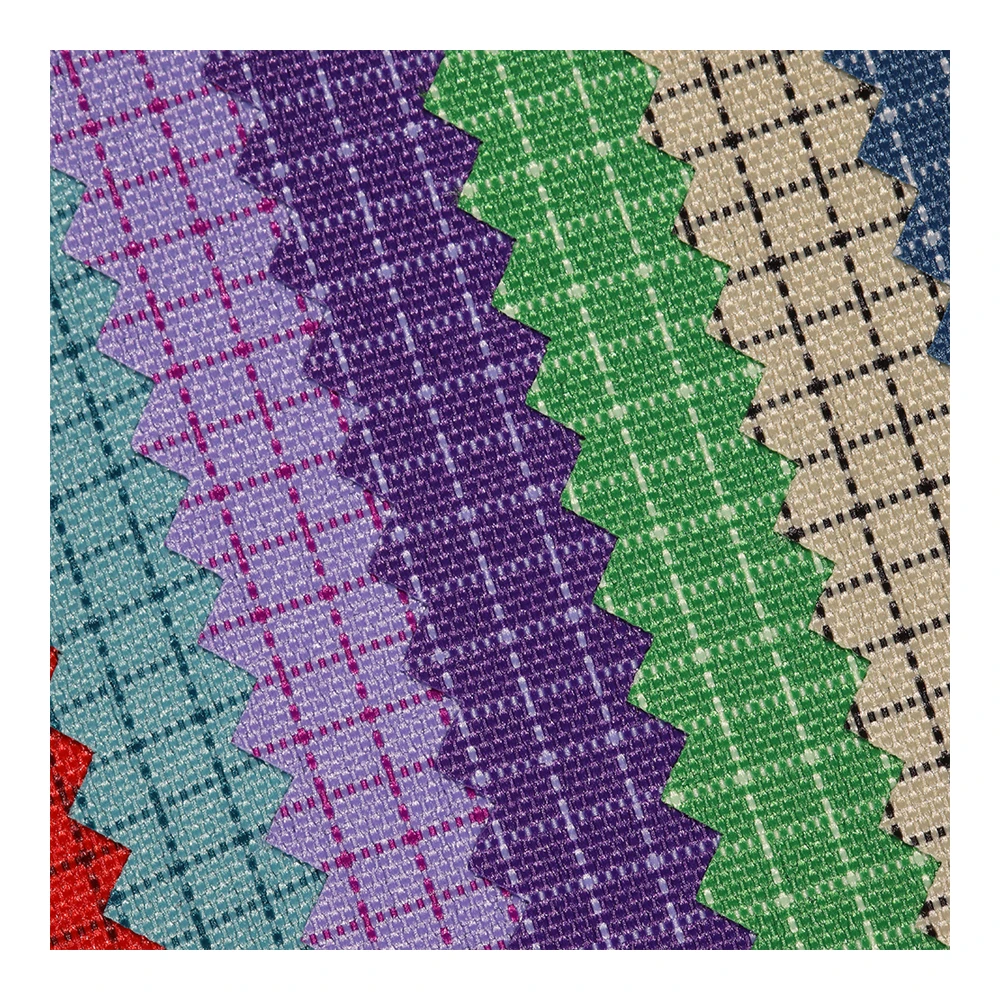 waterproof 300D ripstop RPET fabric New-typed recycled fabrics for bag shoes