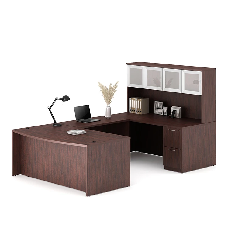 Office Furniture Wooden Executive Office Table L Shaped Ceo Director Manager Executive Office Desk