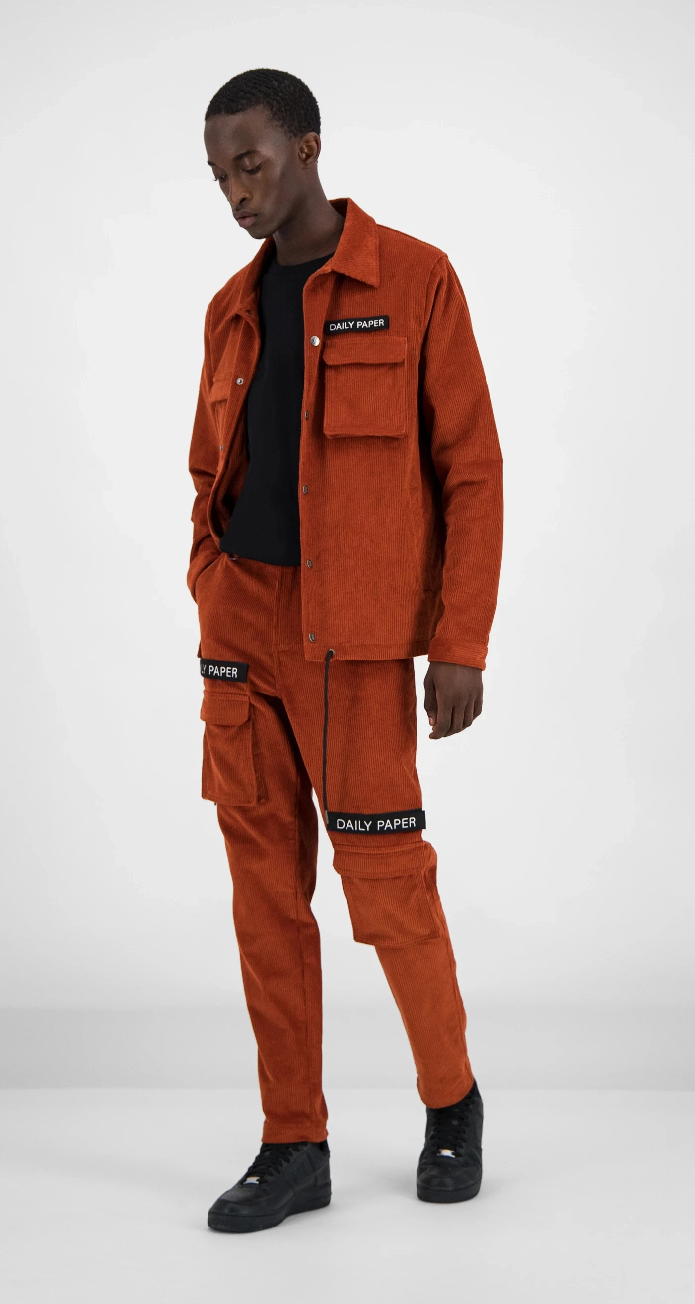 Fashion Men Casual 100% Cotton Corduroy Cargo Various Colors Corduroy Jacket