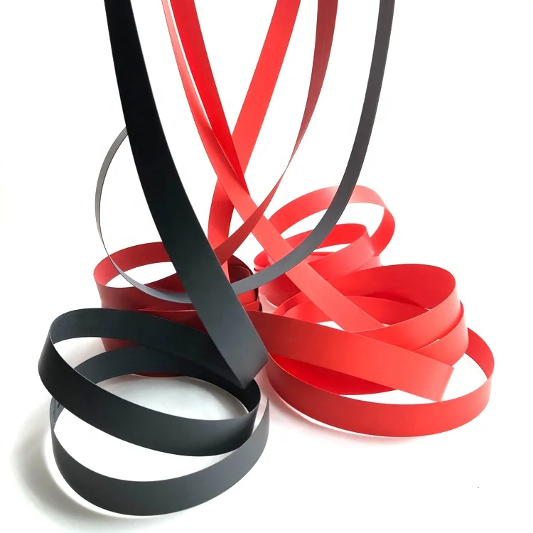 0.45 mm 2 mm wood grain PVC vinyl edge banding for panels plywood MDF particle board