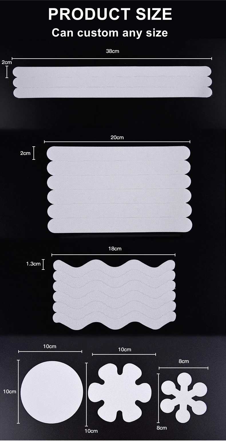 anti slip shower stickers