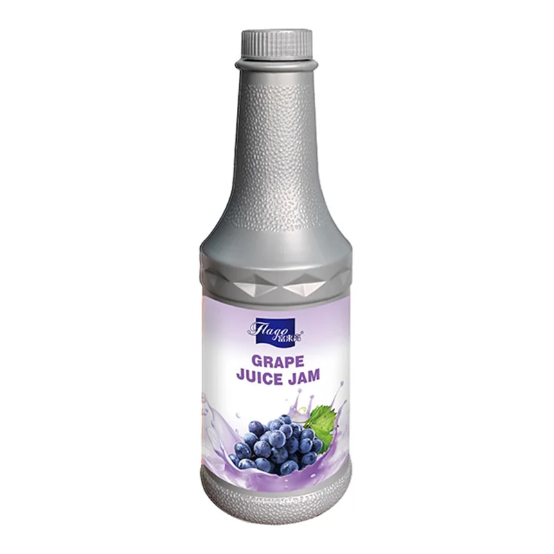 Flago fresh packaging custom juice bottle Grape juice syrup concentrate  manufacturer For Fruit coffee and summer juice
