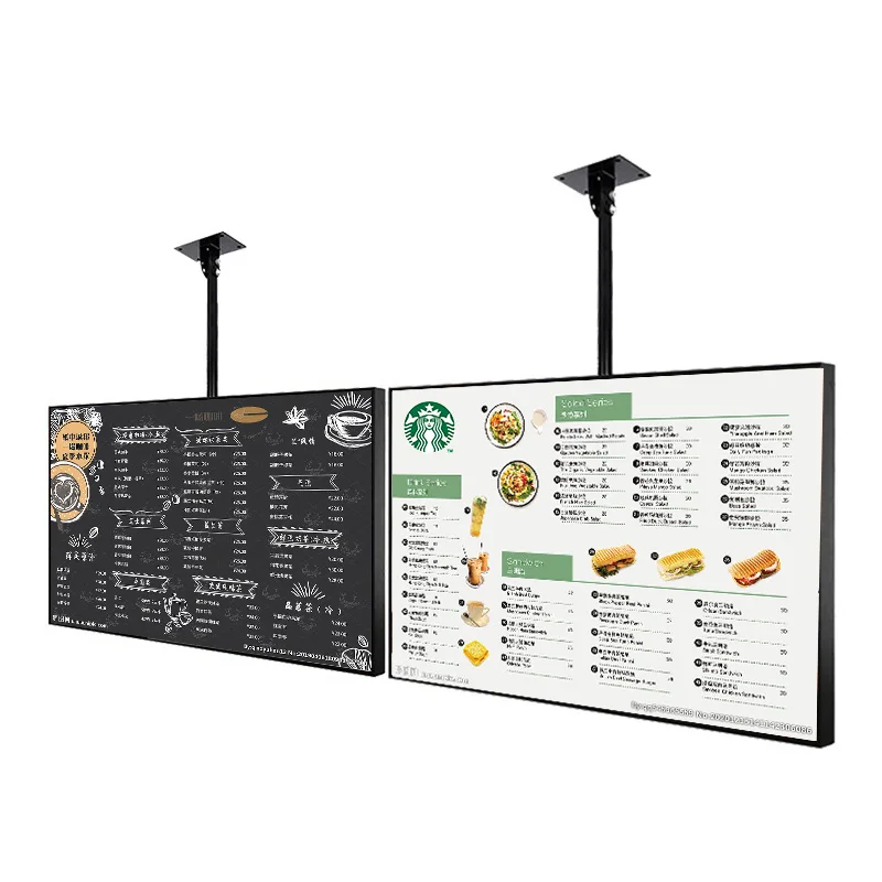 32 43 50 55inch Ultra Thin Digital Signage and Displays Hanging Wall Mounted Touch Screen advertising Player LCD Splicing Screen