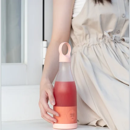 Dropshipping Amazon 350/450Ml Wireless Usb mini Juicer Cup Juice Blender Portable mini Blender for Fruit Mixer Smoothie