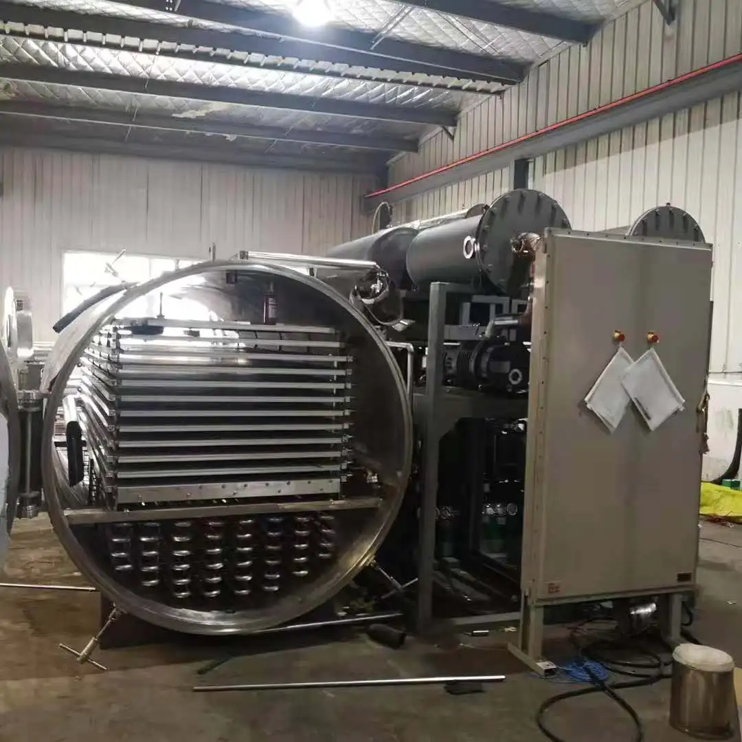 Large-scale  PID Control High Efficiency  Industrial Vacuum Freeze Drying Machine For Fruit Dehydrator