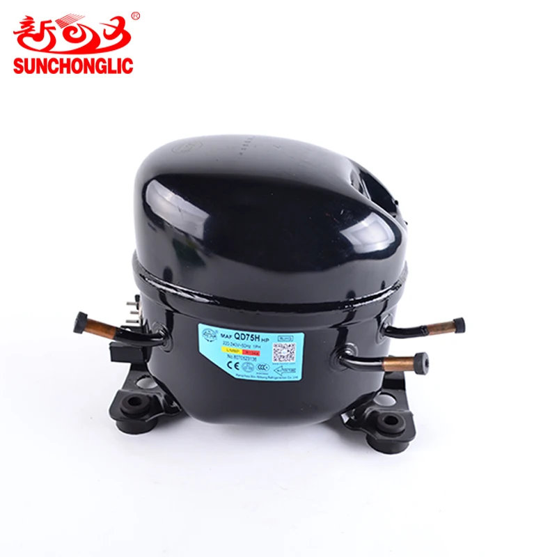 Sunchonglic refigreator запасные части MAFQD75H R134A 1/4HP Холодильный компрессор поршневого