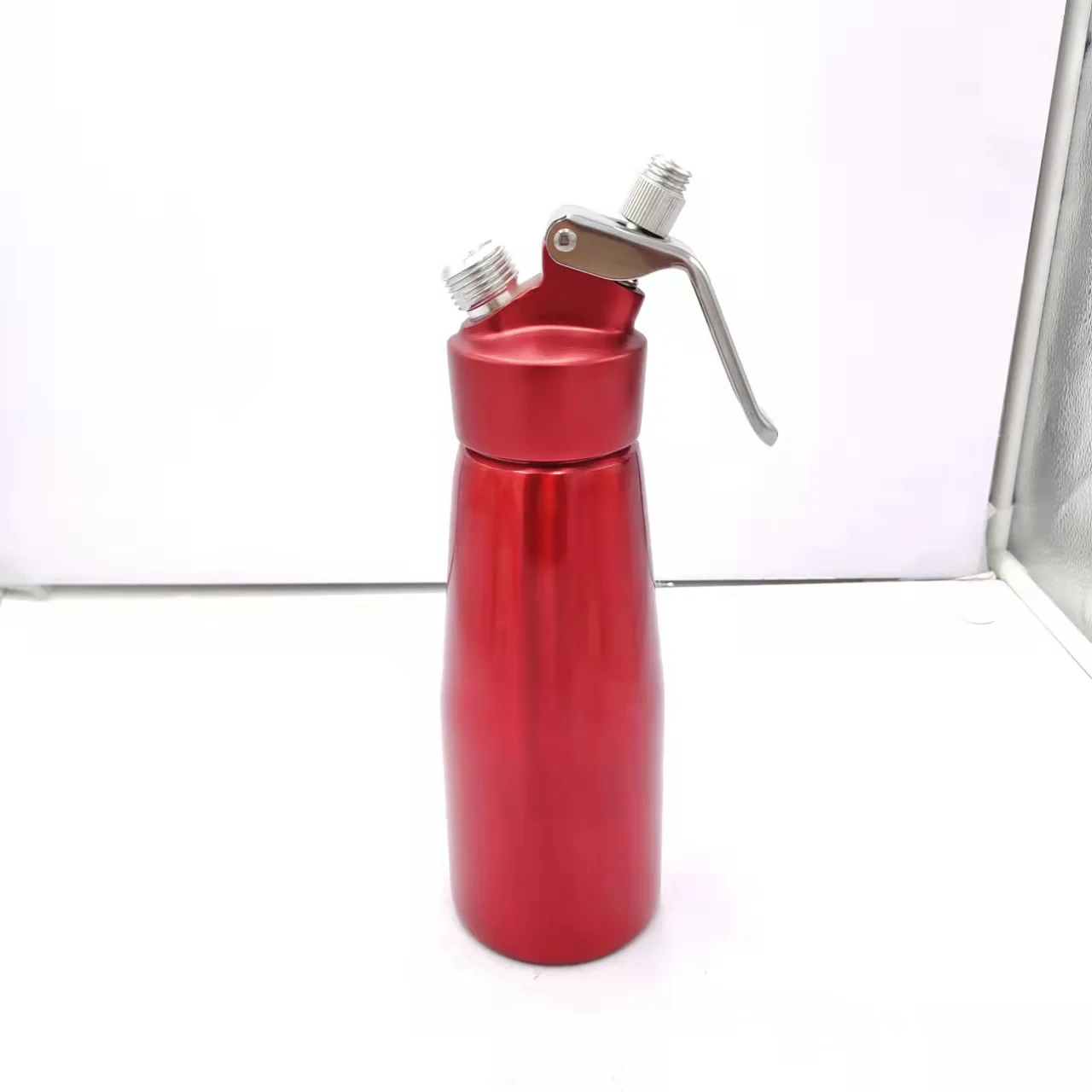 500ml Aluminum Whipped Cream Whipper Dispenser Cream Whipper Dessert Tools With Three Tips and aluminum head