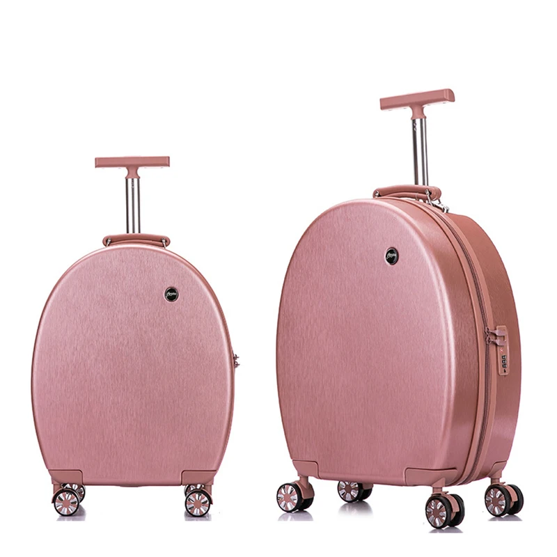360 Degree ABS Suitcase Women Travel Bags Luggage Rolling Hard Case Luggage