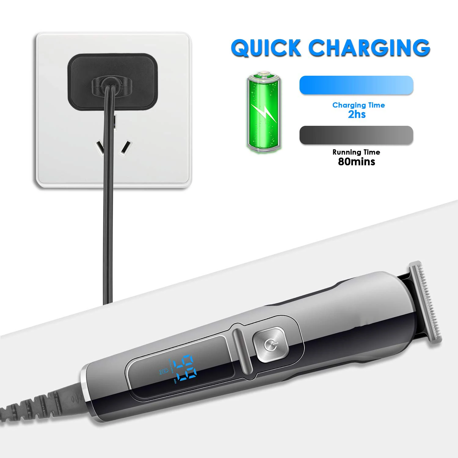 Hair Trimmergrooming Hair Trimmers Clipperstrimmer Set Electric Behair Cut Machine Clipper Set Customized Waterproof IPX4 6 in 1