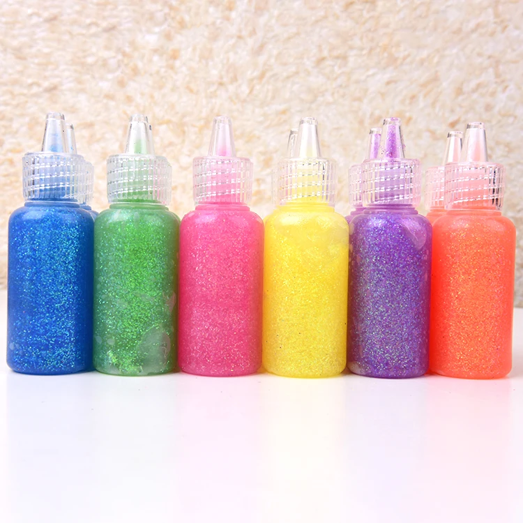 Ex-factory Price Safe Non-toxic Liquid Glitter Glue Paper Arts Glitter Glue For Kids DIY Craft