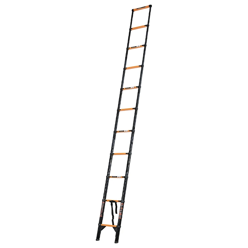 folding alloy carbon steel 7 step ladder with hand rails