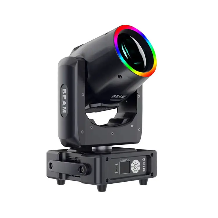 Stage light spot projector 230w small mini 7r beam 200w w moving head
