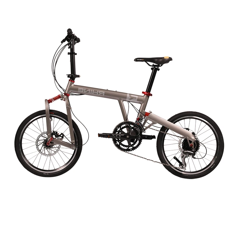 BIKE001 складной велосипед для взрослых Новый 20-дюймовый индивидуальный логотип 15 13 1 2 из алюминиевого сплава