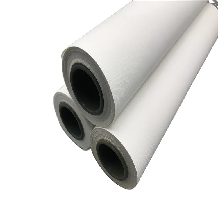 Blank art canvas 600D matte art print canvas for printing 100% polyester polyester canvas