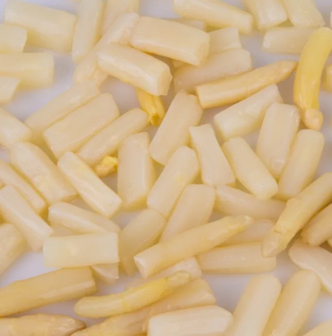 212ml canned white asparagus tip and cut with factory price