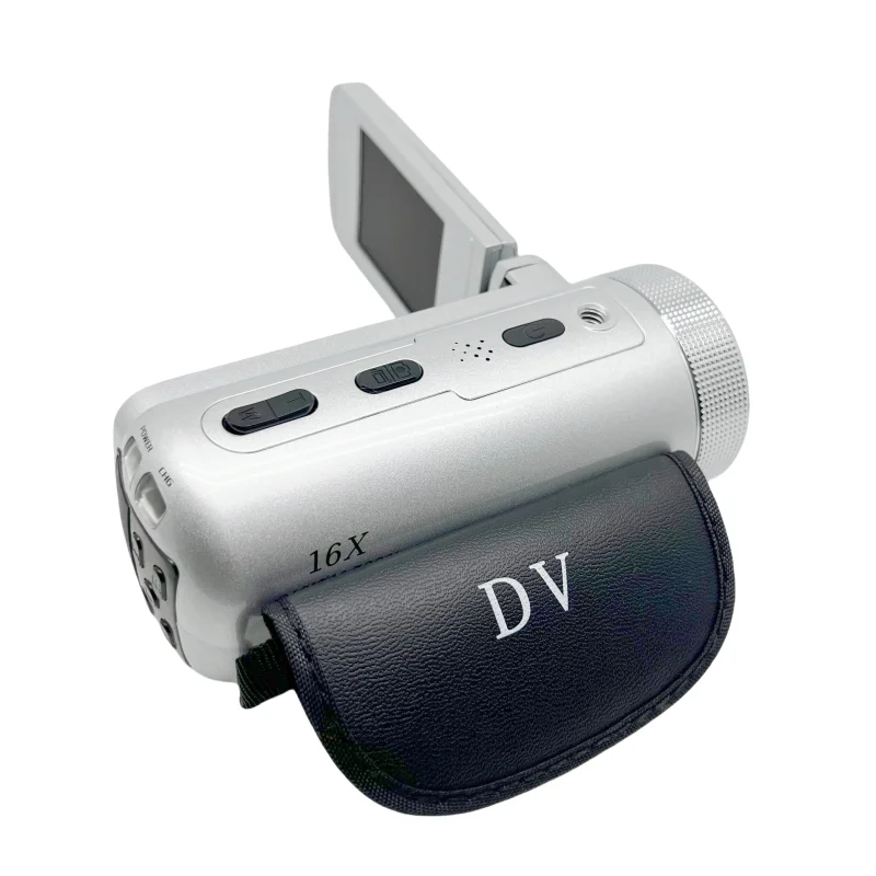 Rotatable Screen Hot sale Video Camera Camcorder 1080P 16MP 16X Zoom 2.4 Inch  Camcorder with Fill Light