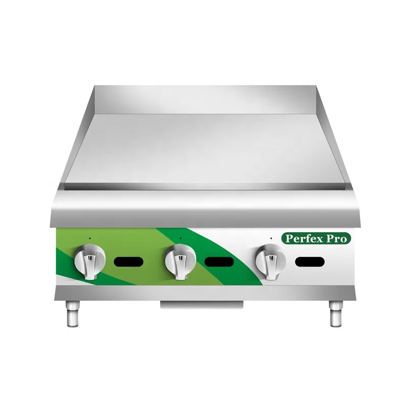 perfex 48' griddle stove grill kitchen gas burner series manual control Restaurant equipment kitchen BTU 30,000 burner