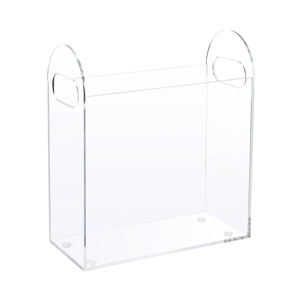 Jihong Wholesale Modern Acrylic Magazine Rack and Book Storage Rack Home Multi functional Desktop Storage Rack
