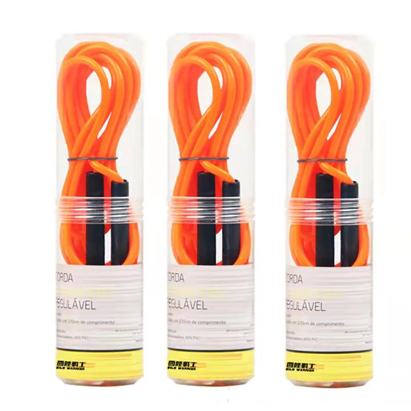 Hot sale Custom adult Fitness rope skipping Adjustable Fitness Training PVC jump rope for boy and girl kids