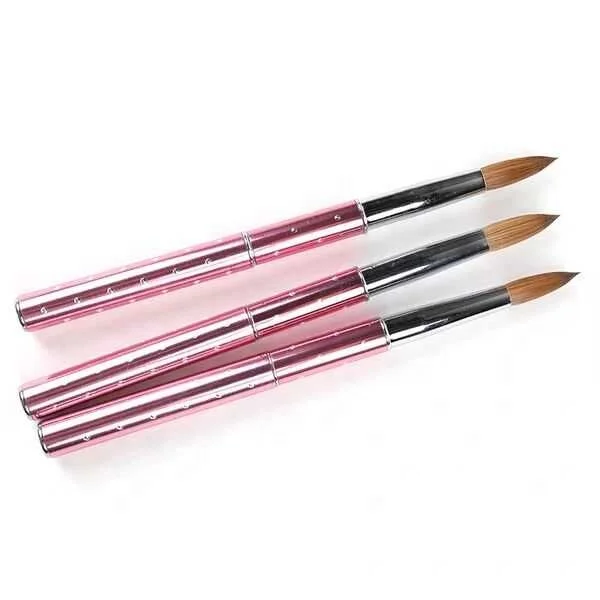 100% соболиный колонский Германия акриловая кисть для ногтей круглая