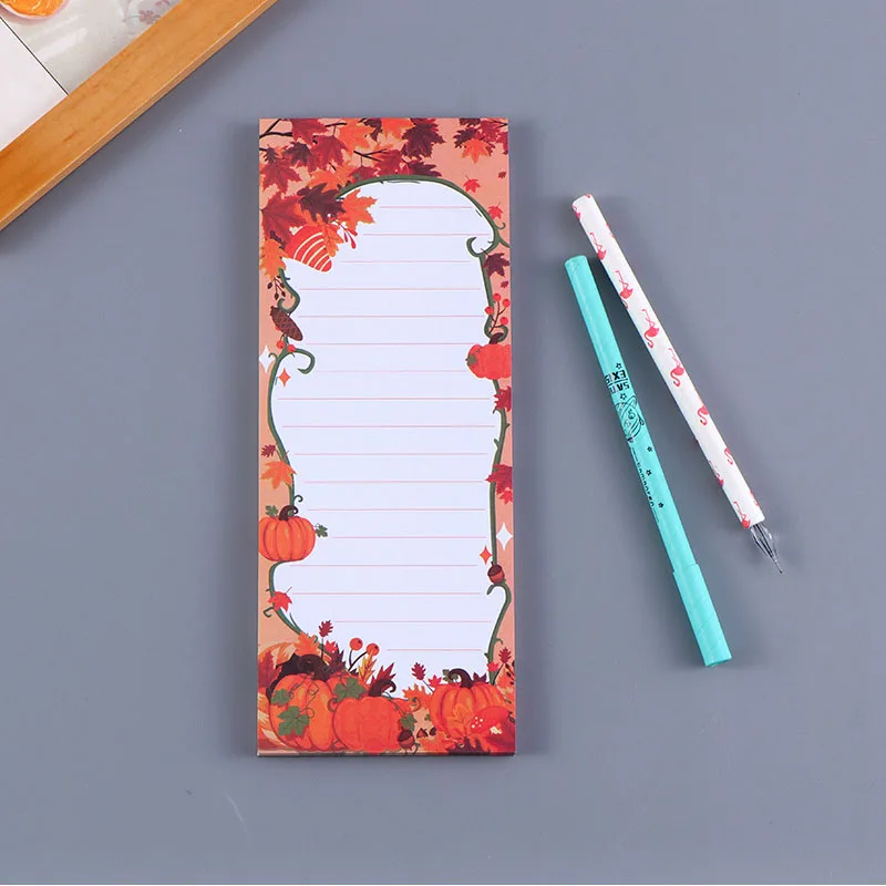 Promotional Wholesale Cheap Custom Fridge Magnetic Writing Pad Closure to-Do List Memo Pad Notepad magnet