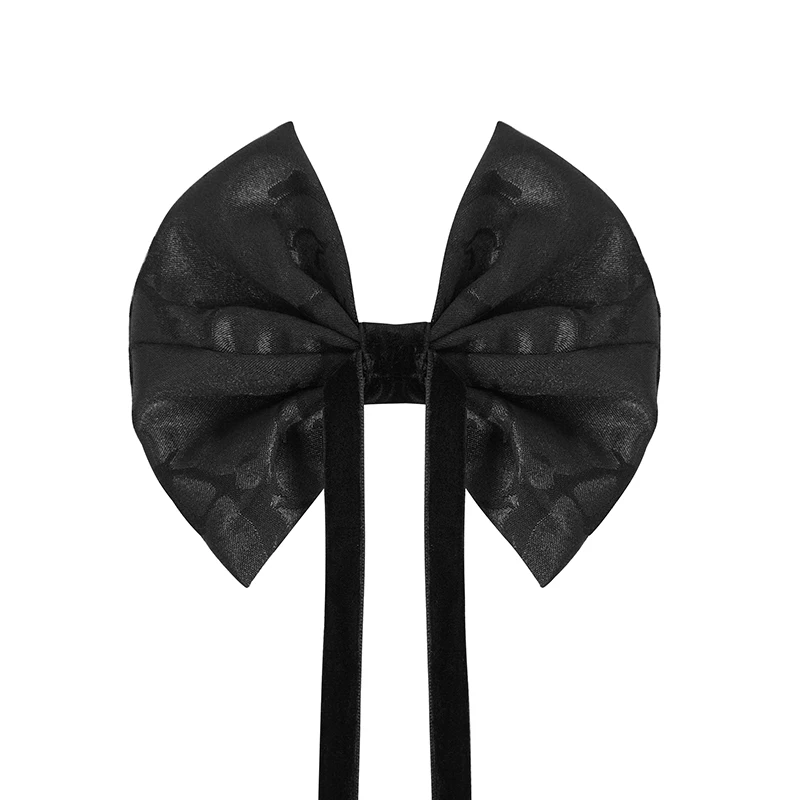 AS11001 Devil Fashion clothes accessory Gothic pattern wedding bridegroom black men bow tie with straps