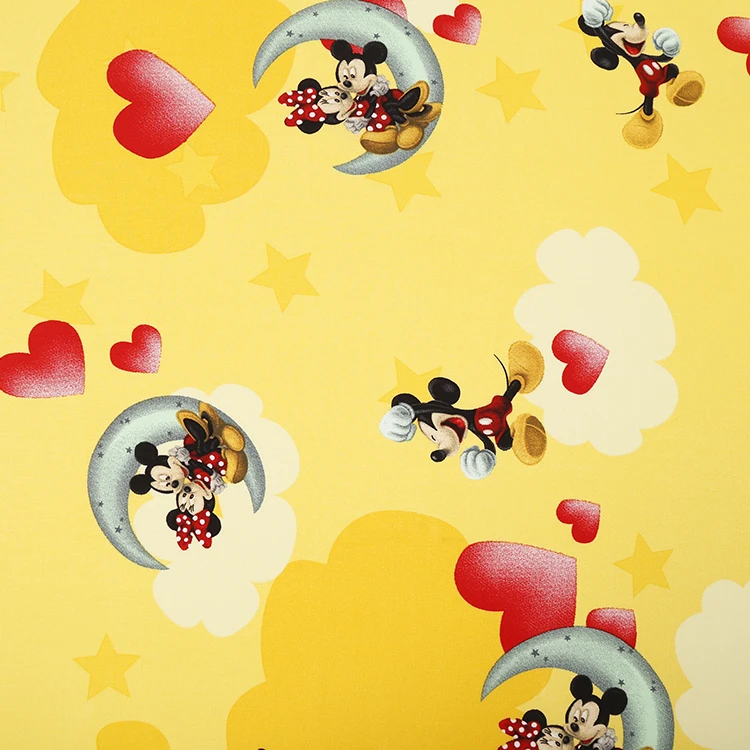 В наличии Новая модная Популярная оптовая продажа 100% вискозная цифровая Поплиновая ткань для детской одежды